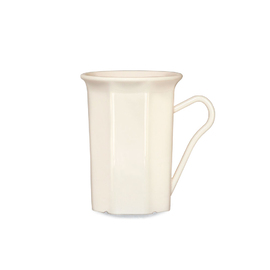 PP-Kaffeebecher m. Henkel cremeweiß